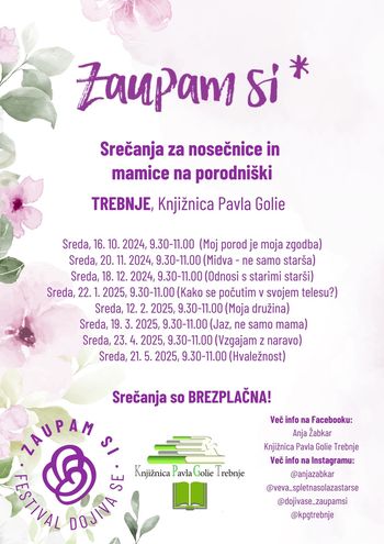 Zaupam si * Moj porod je moja zgodba