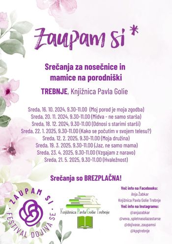 Zaupam si * Midva – ne samo starša