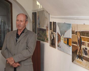 Razstava žalskih likovnikov Nostalgija na ogled v Schwentnerjevi hiši