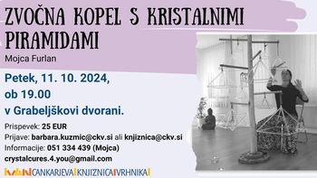 Zvočna kopel s kristalnimi piramidami