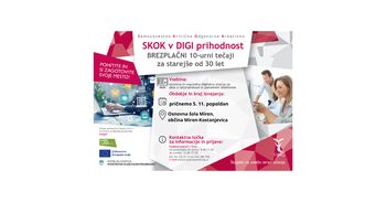 10-urne brezplačne delavnice digitalnega opismenjevanja za starejše od 30 let 10-urne brezplačne delavnice digitalnega opismenjevanja za starejše od 30 let
