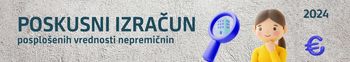 Sporočilo za javnost – Poskusni izračun