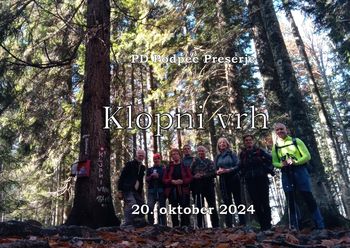 Planinci PD na Klopnem vrhu 20.10.2024