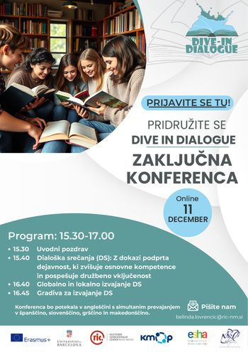 Dialog kot most: Dive In Dialogue zaključuje svojo pot