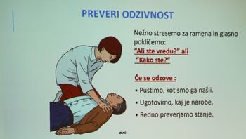 Prvo izobraževanja za družinskega oskrbovalca v Slovenije
