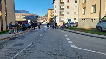 Uspešno izvedena vaja evakuacije na Koroški Beli