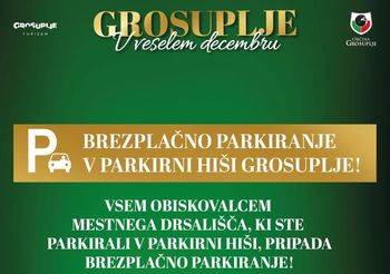 Grosuplje v veselem decembru - parkiranje in obvoz Grosuplje v veselem decembru - parkiranje in obvoz