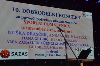 Dobrodelni koncert Rdečega križa Sevnica
