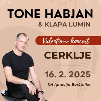 Anton Habjan in klapa Lumin - valentinov koncert