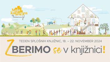 Dan splošnih knjižnic - brezplačen vpis v Mestno knjižnico Kranj