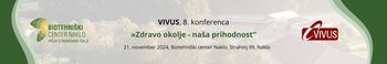 Vabilo na konferenco VIVUS: ZDRAVO OKOLJE – NAŠA PRIHODNOST