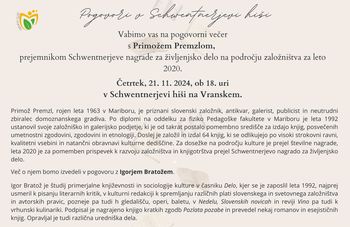 Pogovori v Schwentnerjevi hiši
