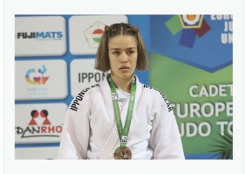 Haya Veinhandl Obaid osvojila bron na Evropskem kadetskem pokalu v judu v Gyoru