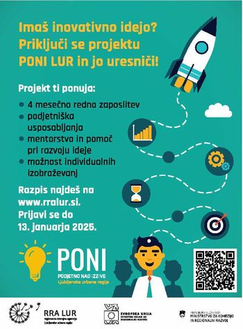 Nova priložnost za razvoj podjetniških idej