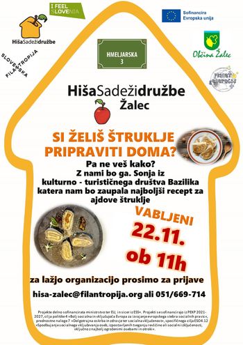 Kuharska delavnica: štruklji