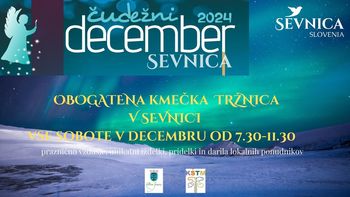 Povabilo na obogateno Kmečko tržnico v decembru 