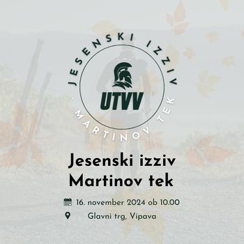 Martinov tek - UTVV tekmovalni izziv