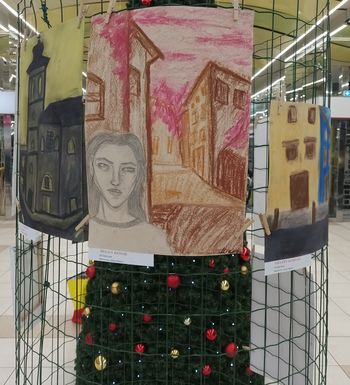 Medobčinsko društvo prijateljev mladine Ajdovščina odprlo likovno razstavo mladih lokalnih umetnikov