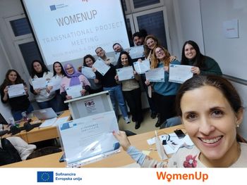 Fakulteta za organizacijske študije gostila transnacionalno srečanje v okviru Erasmus+ projekta Women Up
