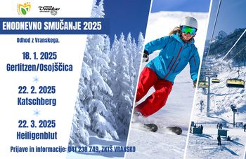 Enodnevno smučanje 2025