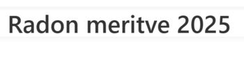 Meritve radona za občane