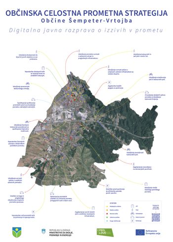 Občina Šempeter - Vrtojba s številnimi aktivnostmi zaključila pomemben sklop priprave Občinske celostne prometne strategije