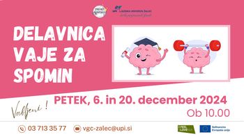 Vaje za spomin (delavnica)