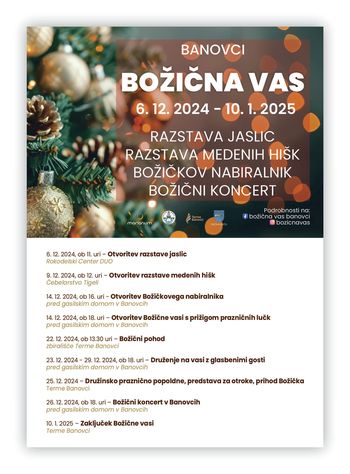 BOŽIČNA VAS V BANOVCIH  