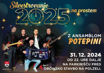 Silvestrovanje na prostem s skupino Potepini