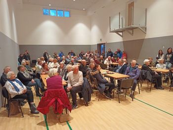 Srečanje za starejše krajanke in krajane v KS Hrušica