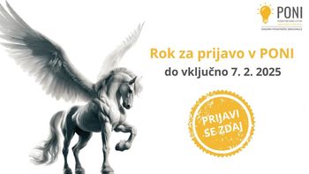 Razvijajte svojo podjetniško pot: Projekt PONI JV Slovenija vabi k sodelovanju