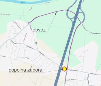 Zapora Sneberske ceste