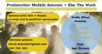 Predstavitev Moških delavnic v Domžalah
