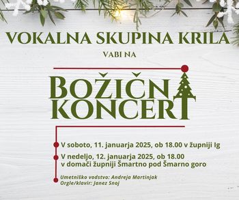 Božični koncert Krila