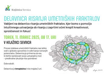 Delavnica risanja umetniških fraktalov