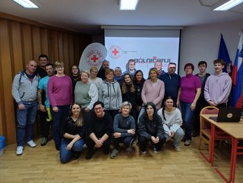 Novoletno druženje logaških bolničarskih ekip