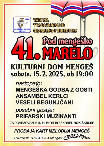 Vabljeni na tradicionalno prireditev »Pod mengeško marelo«