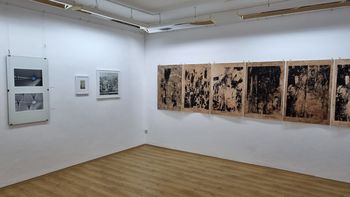 Razstava grafik članov Društva likovnih umetnikov Severne Primorske