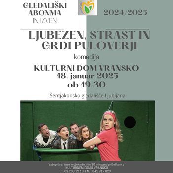 Ljubezen, strast in grdi puloverji, gledališki abonma in izven