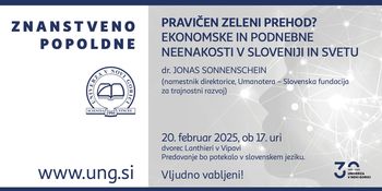 Pravičen zeleni prehod? Ekonomske in podnebne neenakosti v Sloveniji in svetu