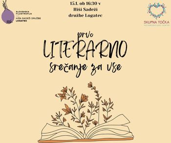 LITERARNO SREČANJE ZA VSE