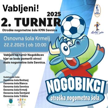 2. TURNIR Nogobikcev, tokrat v OŠ Krmelj