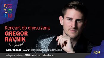 Koncert ob dnevu žena: Gregor Ravnik