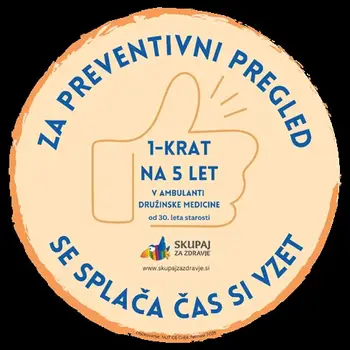 Vzemite si čas za svoje zdravje – pojdite na preventivni pregled
