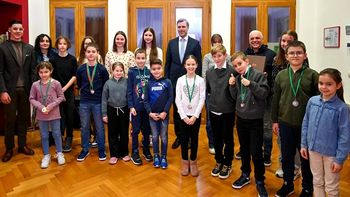 Karateiste Karate kluba Novo mesto z izjemnimi dosežki sprejel župan