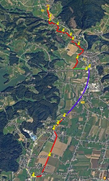 Izgradnja delov kolesarske povezave Celje – Vojnik