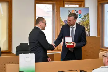 Sprejem slovenskih pokalnih članskih prvakov v atletiki