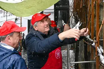 Valentinov tradicionalni rez mestne trte