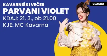 Kavarniški večeri: PARVANI VIOLET
