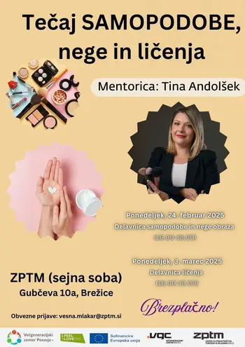 Tečaj samopodobe, nege in ličenja
